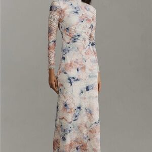 Elegant Lace Floral Dress